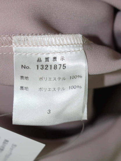 ギャラリービスコンティ 1321875 プルオーバー 3 ベージュピンク リボン フリル IT7QWUTOWJRR