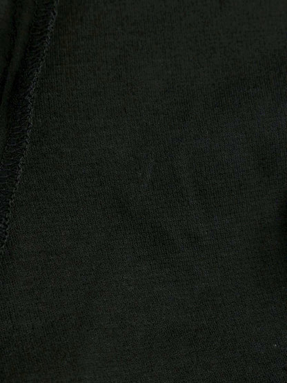 エムズグレイシー カットソー 415111 トップス 38 ブラック スパンコール リボン ITAGAV0DLMRC