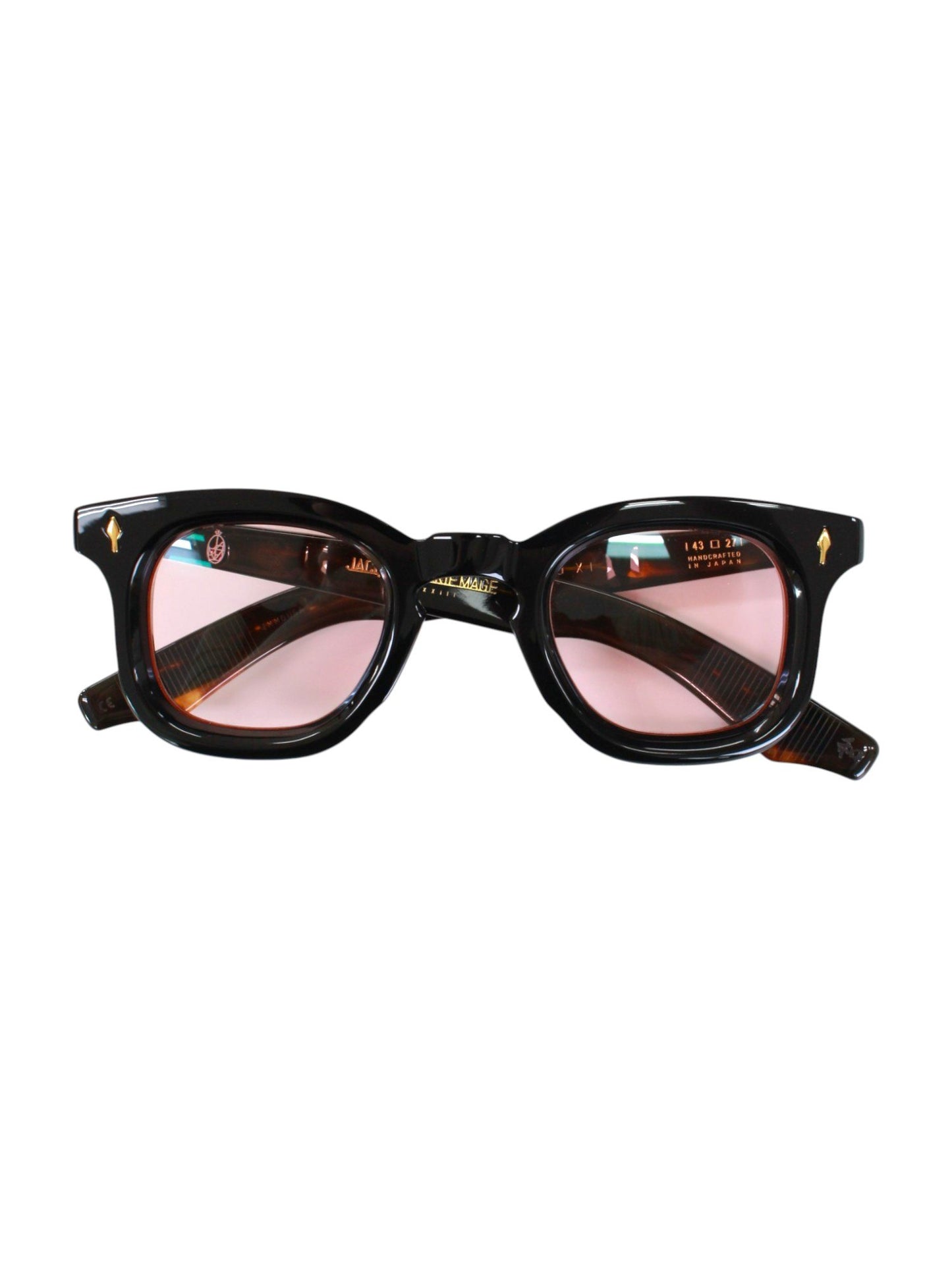 ジャックマリーマージュ DEVAUX JMMDU5A サングラス ブラック 限定生産500本 セルフレーム フルリム ウェリントン ITVXK6DPB70U