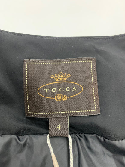 トッカ PYGMALION ピグマリオン CMTOKW0415 ダウンコート 4 ブラック ナイロン ジップアップ ITDFC1XFXPBW