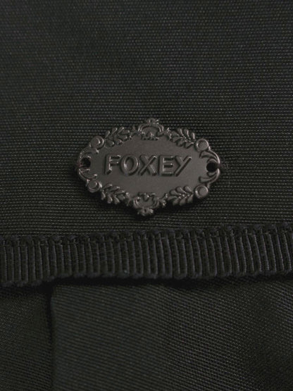 フォクシーブティック レディシック 34585 スカート 38 ブラック タックフレア ITG79AHX4PRH 【SALE】