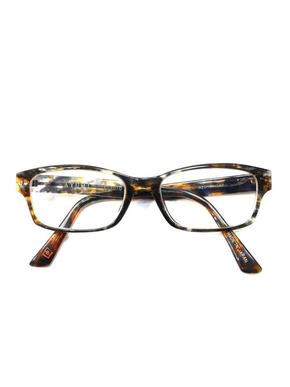 歩 L1010 メガネ ブラウン セルロイド  セルフレーム フルリム  スクエア IT8BTQ16ZTUO