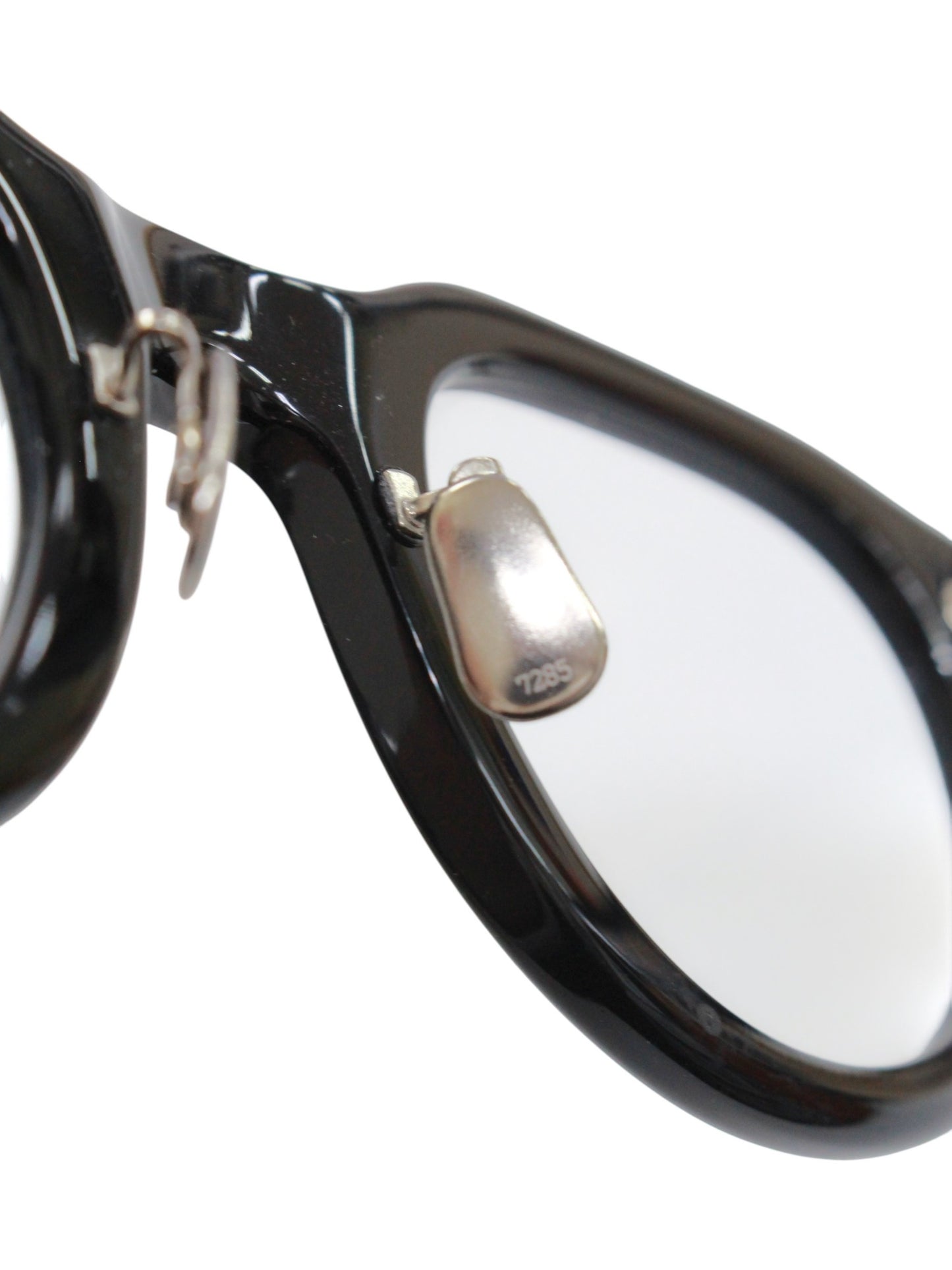 アイヴァン7285 340（46） メガネ ブラック ウェリントン ITF00XBUZ56T