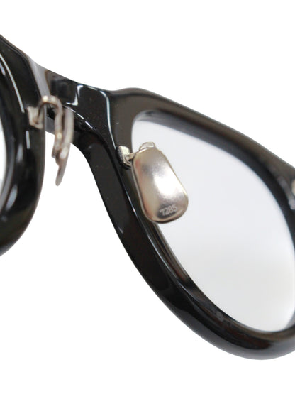 アイヴァン7285 340（46） メガネ ブラック ウェリントン ITF00XBUZ56T