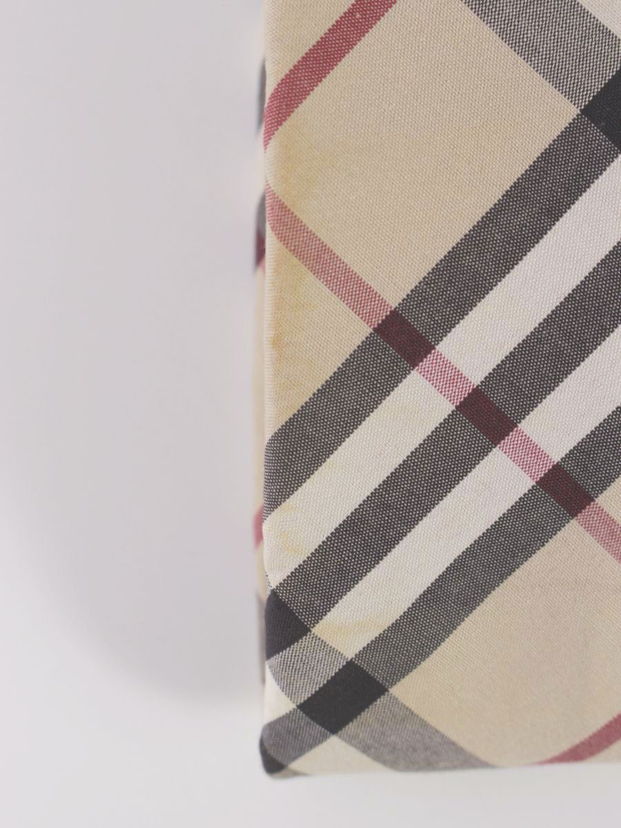 バーバリーロンドン FCA15-120-09 デニムジャケット 40 グレー ノバチェック ITP2KZQQ9461