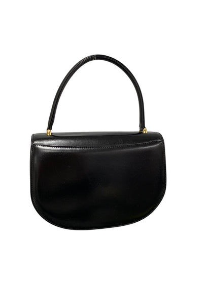 和光 ハンドバッグ ブラック レザー IT6W1BKJP8KK