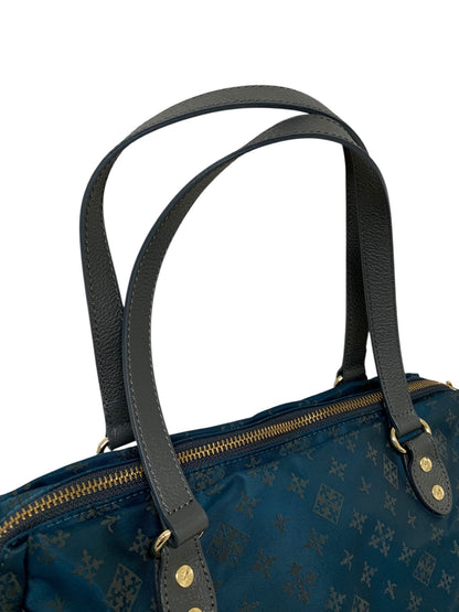 ラシット ハンドバッグ ネイビー 2WAY モノグラム ナイロン ITMVNY2G8PL8