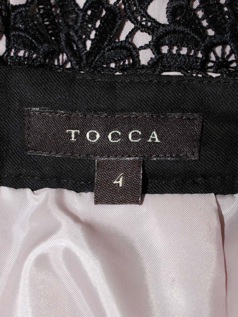 トッカ MERMAID マーメイド SKTOKS0150 スカート 4 ブラック ピンク レース フラワーモチーフ ITVK2KSZ79CI 【SALE】