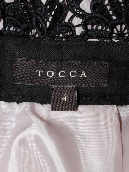 トッカ MERMAID マーメイド SKTOKS0150 スカート 4 ブラック ピンク レース フラワーモチーフ ITVK2KSZ79CI 【SALE】