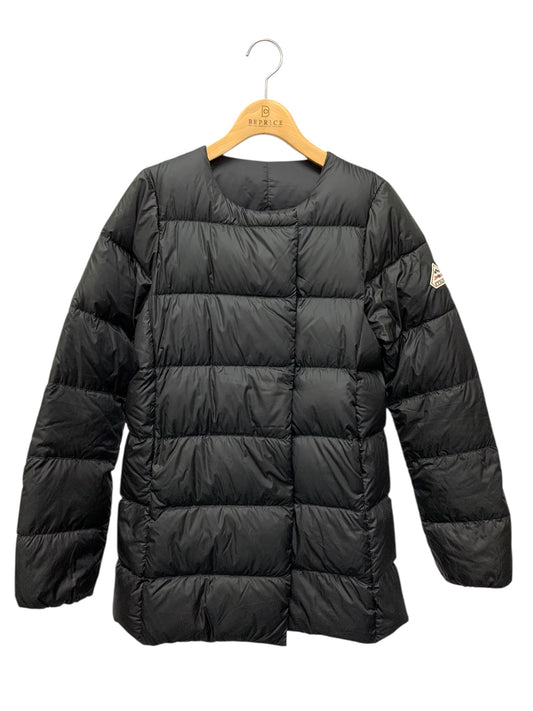 ピレネックス コクーン HWO058P0009WT2 ダウンジャケット 36 ブラック ノーカラー IT3QHR03V2ZU