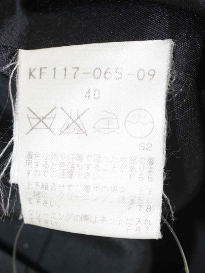 エポカ KF117-065-09 スカート 40 ブラック フレア ITB7UQP0A44G