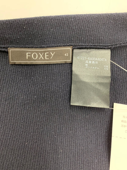 フォクシーブティック 41221 ワンピース 42 ネイビー ニットドレス ITNOKADPF2HS
