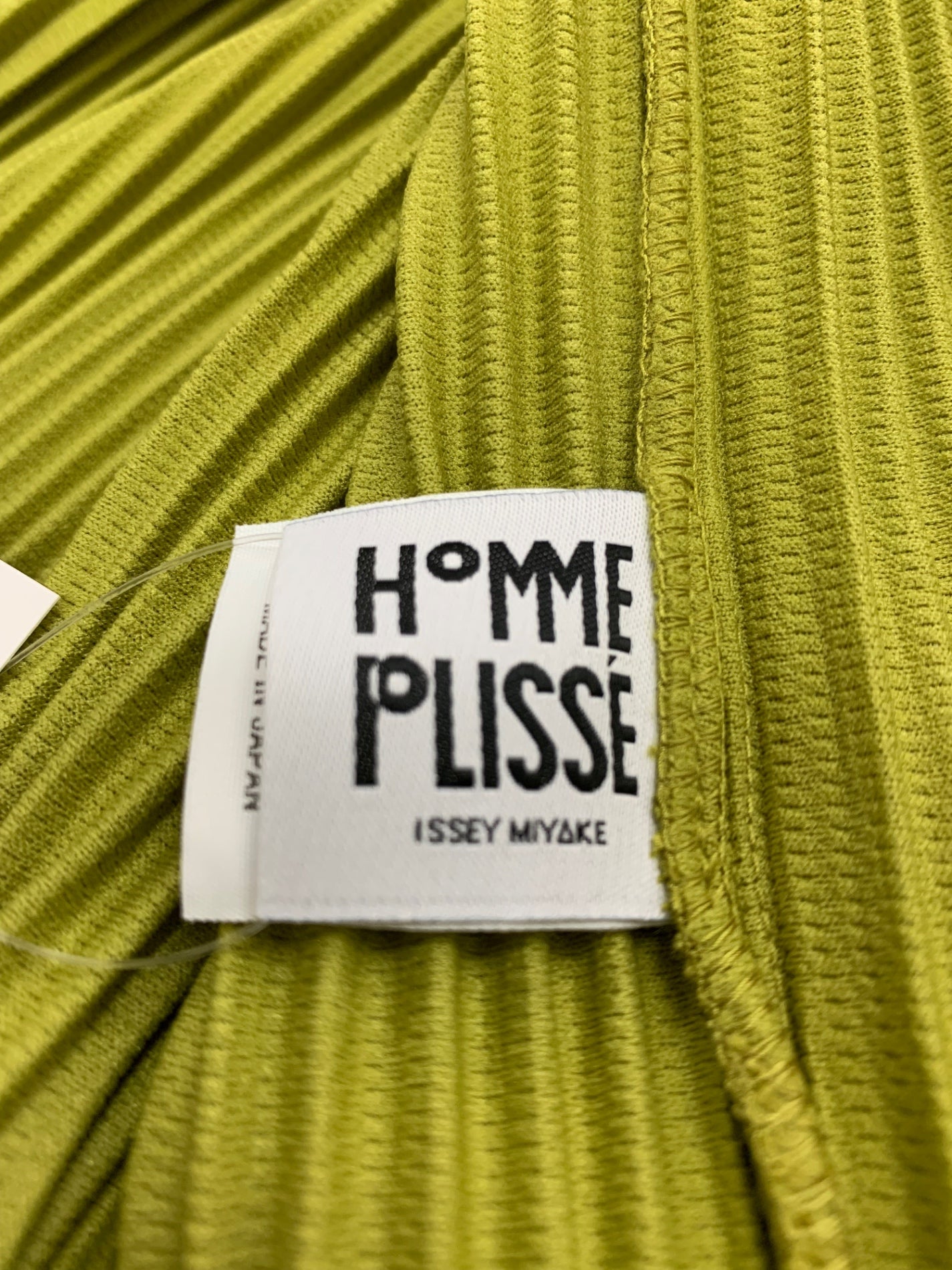 オムプリッセイッセイミヤケ HP43JM118 ポロシャツ 3 ライトグリーン プリーツ ITV3J4HF3OM7