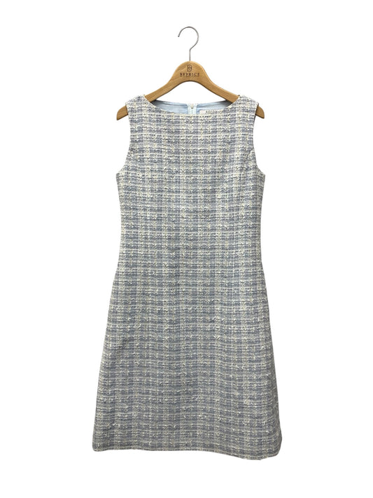 フォクシーブティック Dress Victoria 40543 ワンピース 38 ブルー ツイード ITXGLOUBMD90
