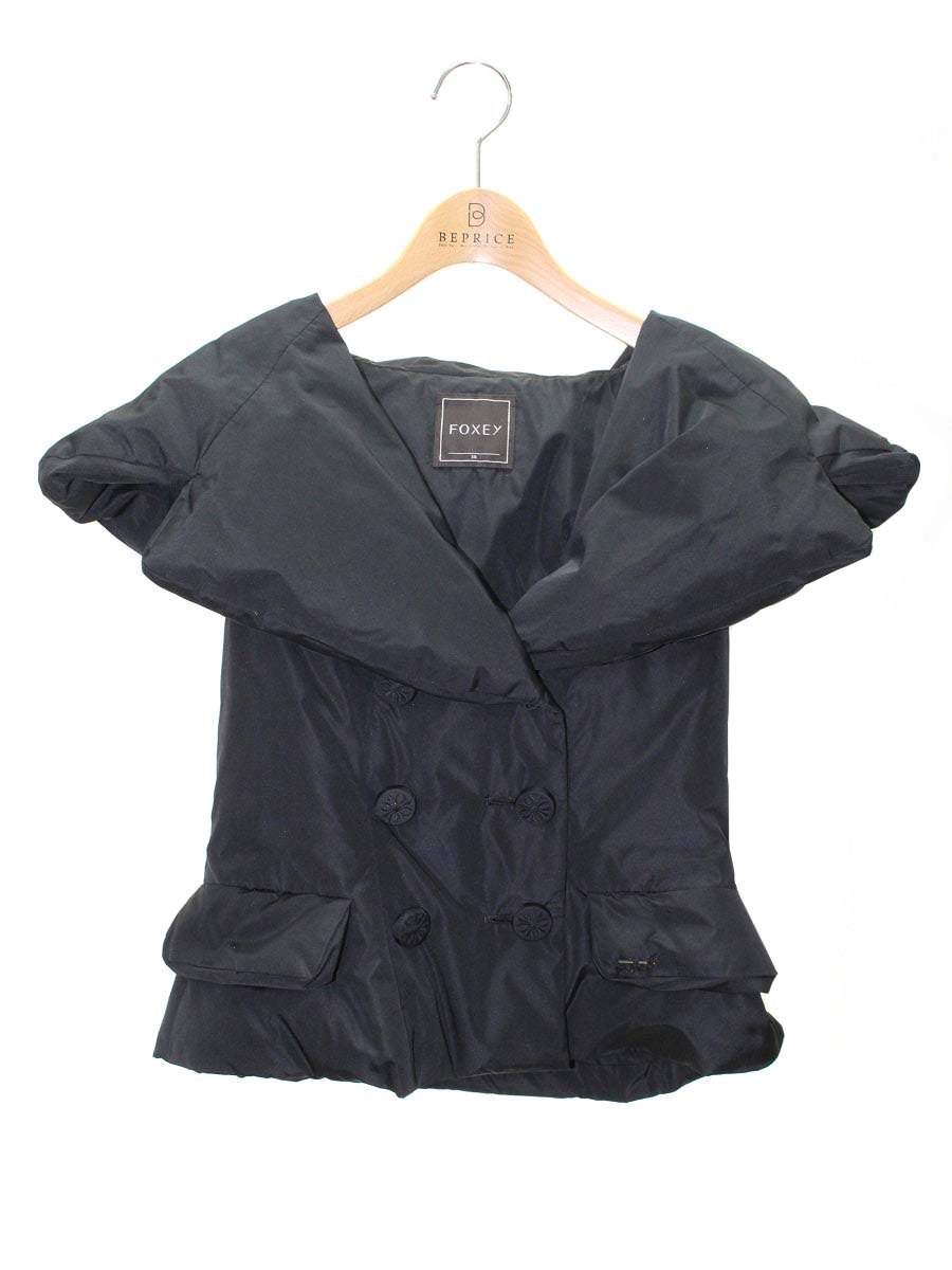 フォクシーブティック 28956 ダウンベスト 38 ブラック ダウンベスト ITYSM4FELI3C