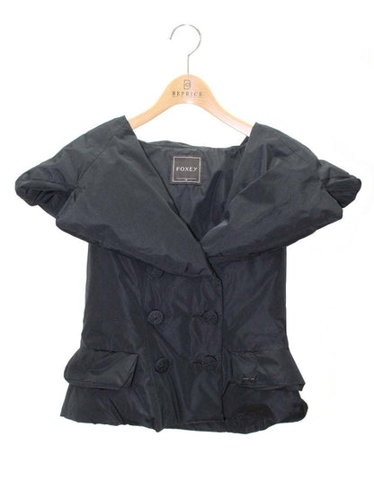 フォクシーブティック 28956 ダウンベスト 38 ブラック ダウンベスト ITYSM4FELI3C