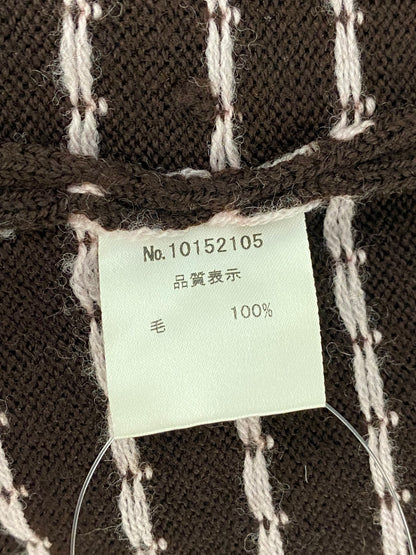 ハロッズ 10152105 カーディガン F ブラウン ドット ウール ITFSTW56I8IK 【SALE】