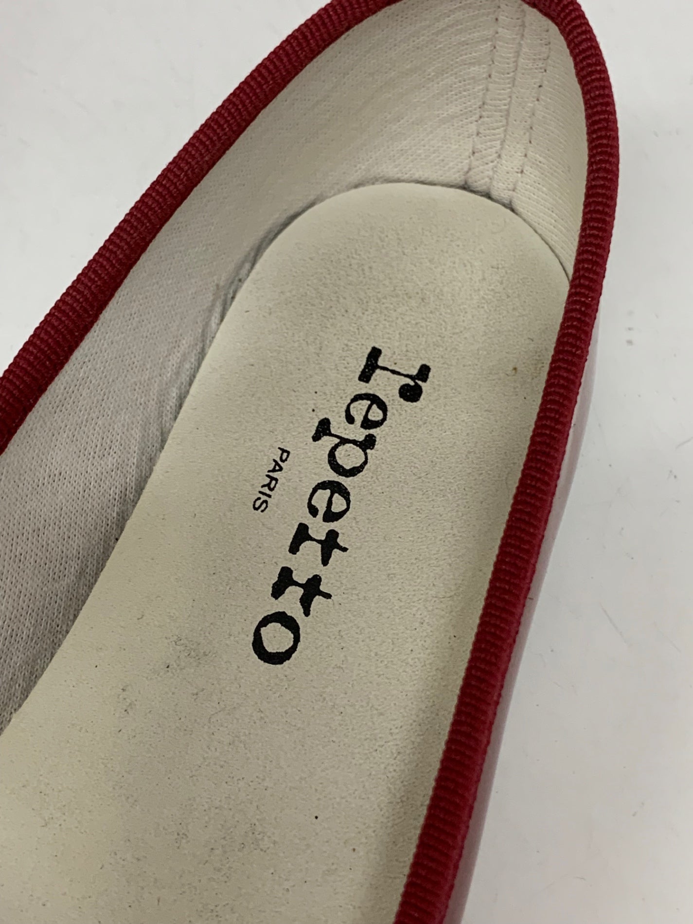 新品未使用 Repetto 赤 エナメル ローファー レペット バレエシューズ 36 ワインレッド エナメル | 中古ブランド品