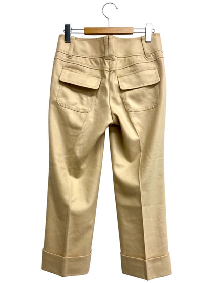エポカ KH523-359-40 パンツ 40 ベージュ クロップド ITRKQBAZSEK8