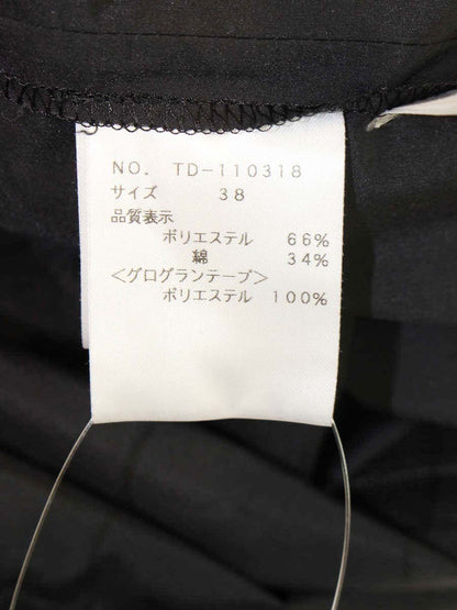 エムズグレイシー 110318 38 ブラック ティアード チュニック ITCVK5KW97QS