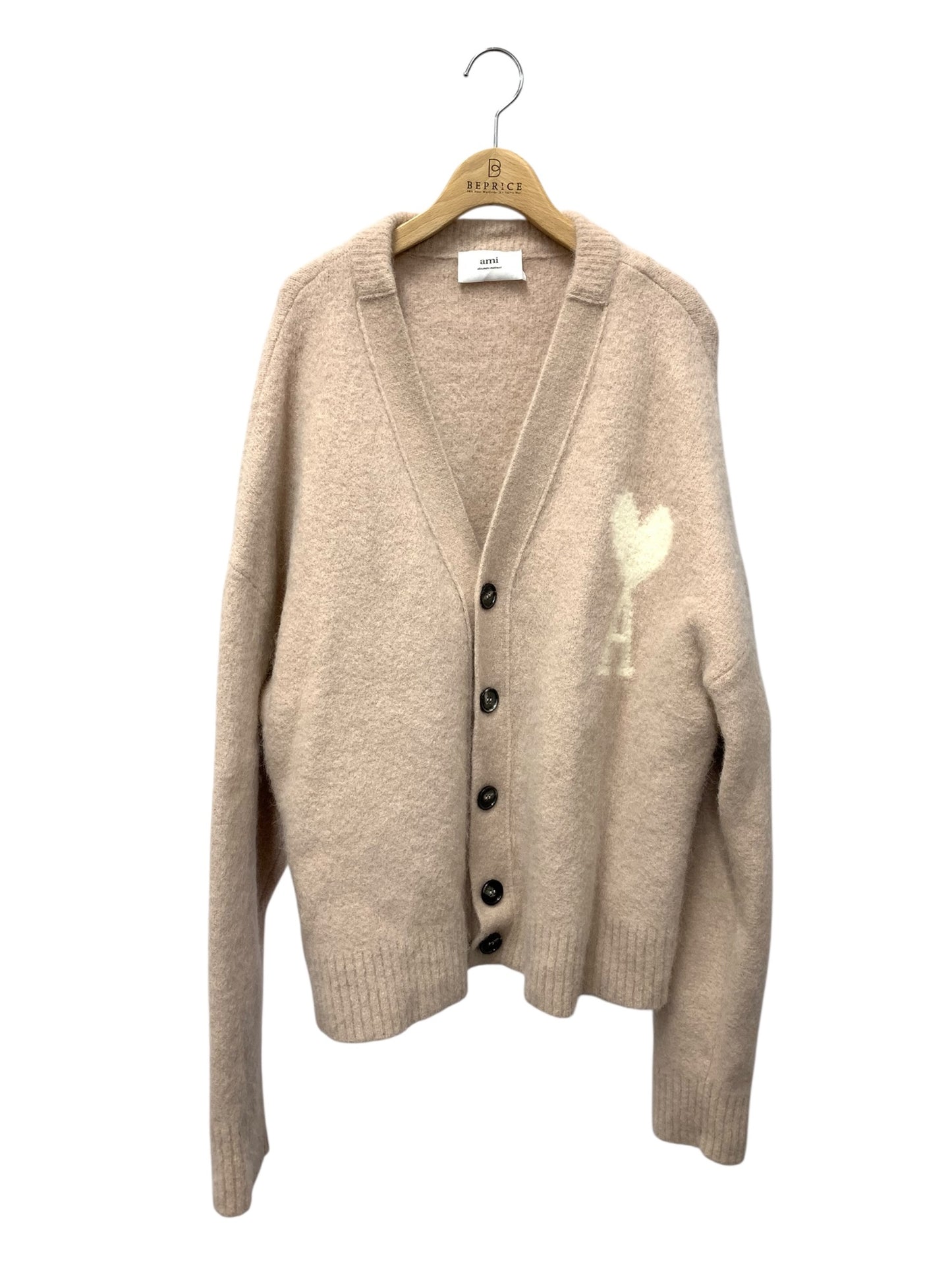 アミパリス Ami De Coeur カーディガン UKC025.KN0032 XL ピンク アルパカ IT6ML997CA9G