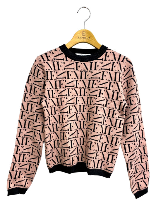 エイミーイストワール eimy monogramニットプルオーバー 1119511473-0 F ピンク 2019AW ITGOUMQAQXJG