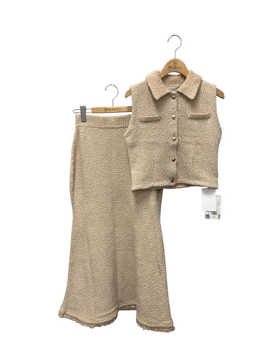 セルフォード メタルボタンジレニットセットアップ CWN0254093 36 ピンク 25SS ITEMERSGUPBS