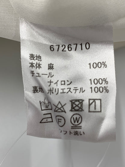 ルネ 6726710 ワンピース 34 アイボリー リネン 麻 ITL6E0E6FBE4 【SALE】