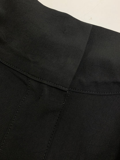 ヨウジヤマモト TA/PE CREPE DE CHINE B/COLLAR GUSSET LONG D ND-D51-500 ワンピース 1 ブラック ITKU42QR6GW0