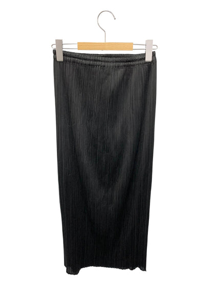 プリーツプリーズイッセイミヤケ PP05-JG001 タイトスカート 4 ブラック ITOL86C8S73K