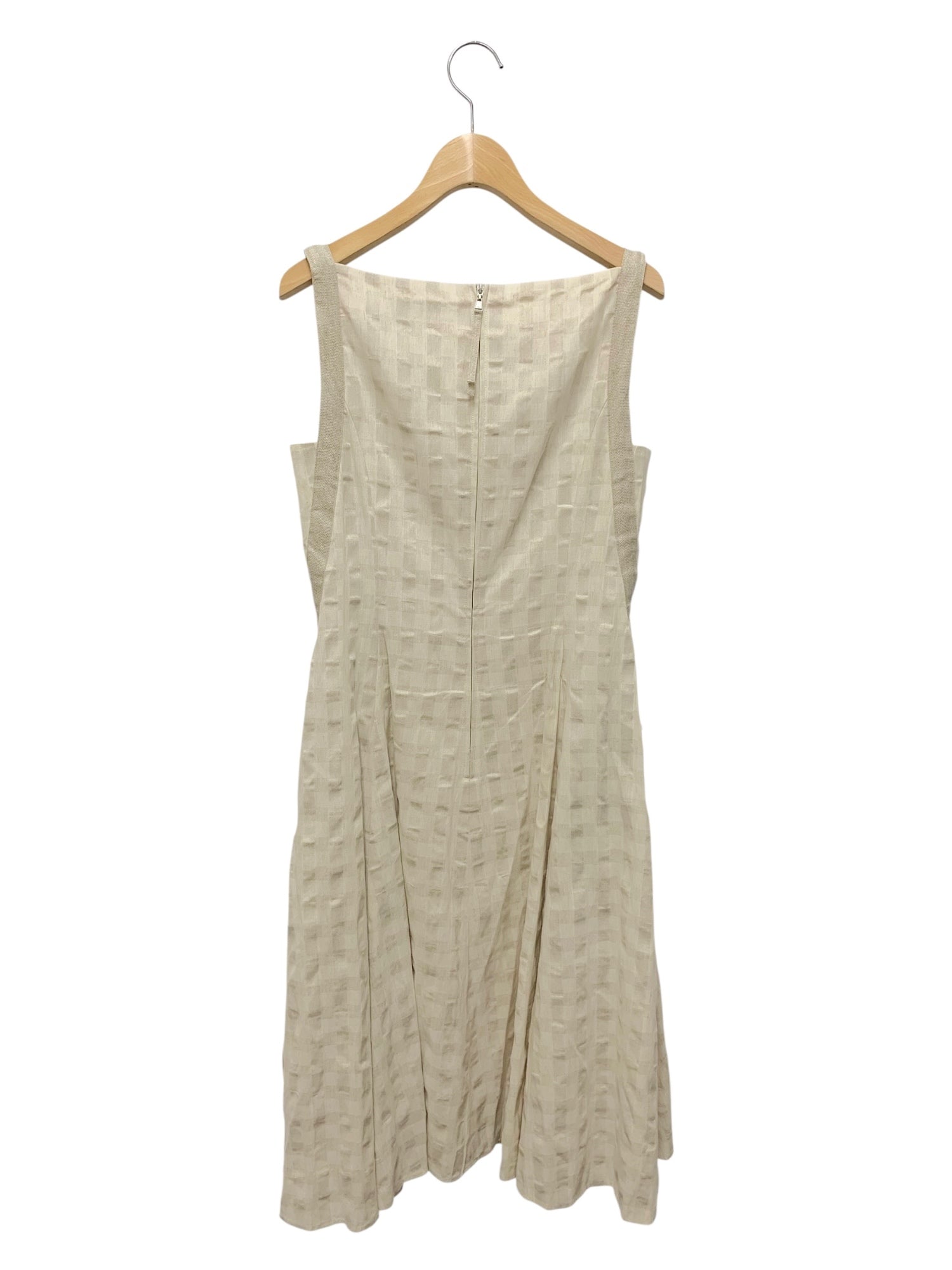 フォクシーブティック Dress Linen Wave 41885 ワンピース 38 ベージュ