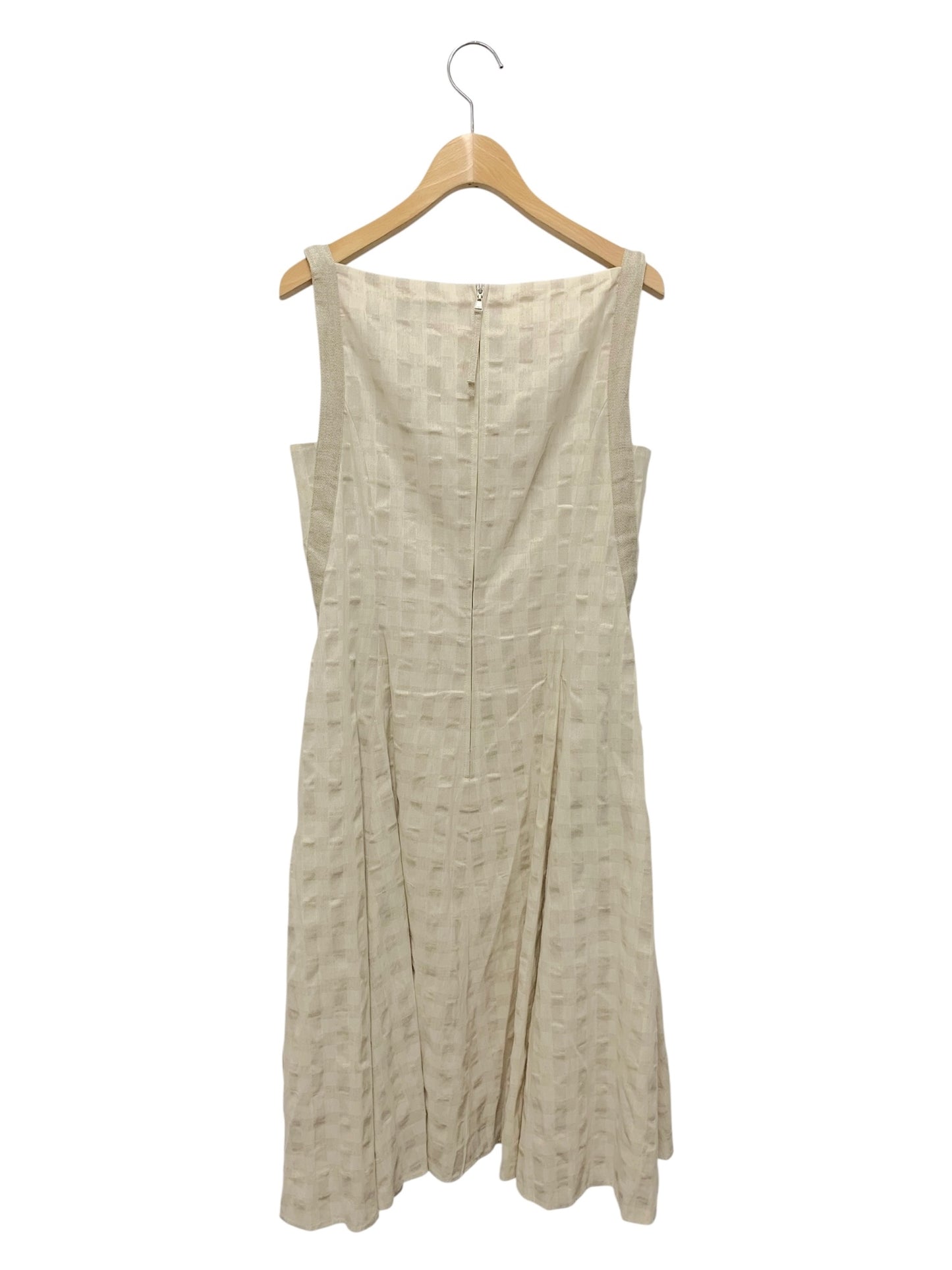 フォクシーブティック Dress Linen Wave 41885 ワンピース 38 ベージュ IT31JU6PGS18