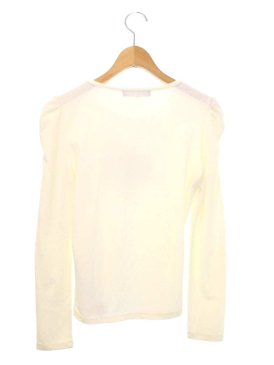 エムズグレイシー 225534 Tシャツ カットソー 38 アイボリー 人物モチーフ ITI5S905J1F6