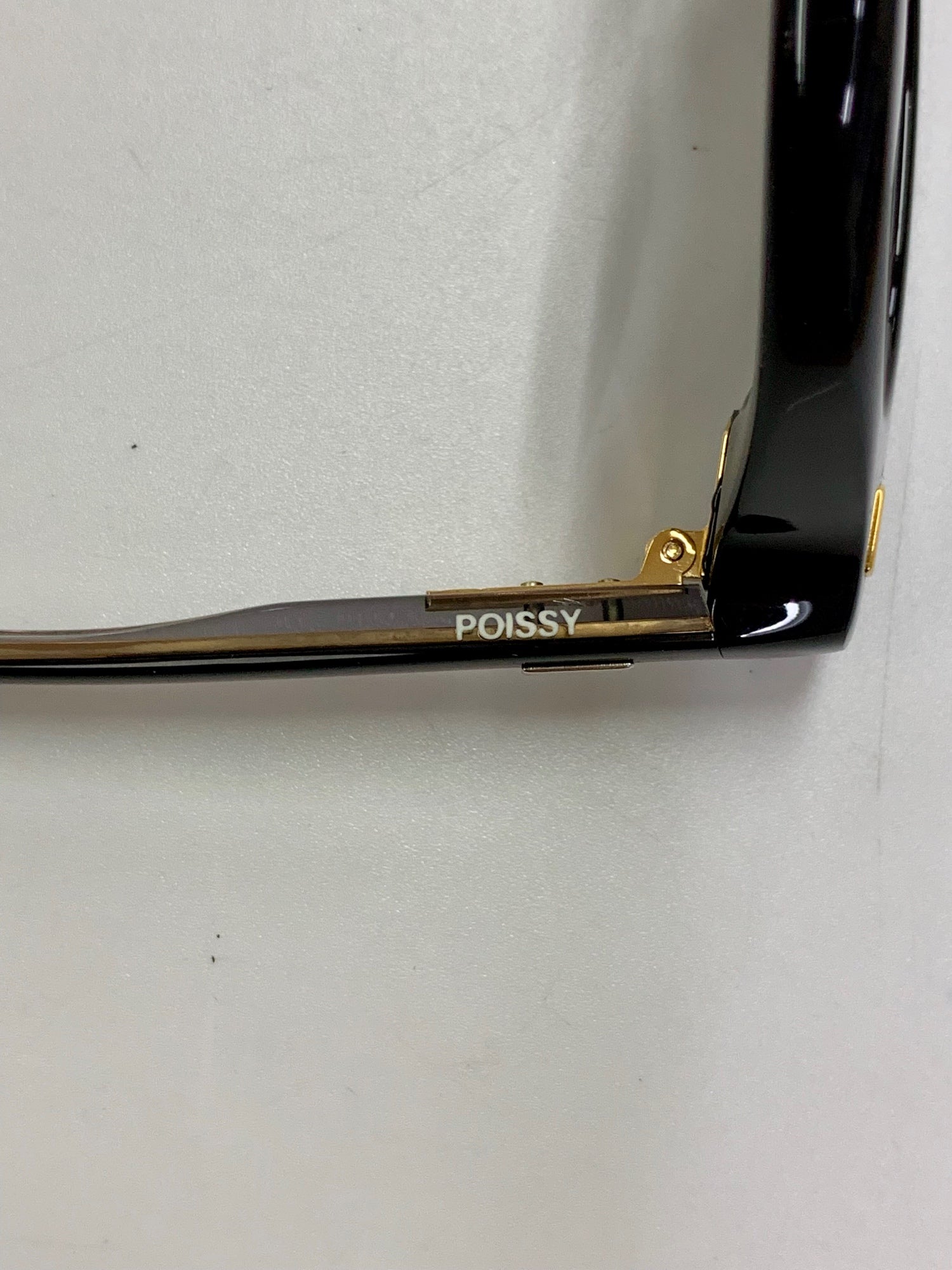 ユウイチトヤマ YUICHI TOYAMA:5 メガネ POISSY ブラック セルフレーム