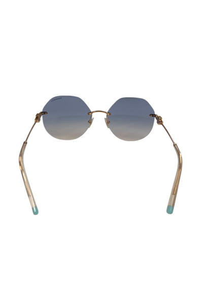 ティファニー New Women Sunglasses TF3077 6160/16 サングラス ゴールド リムレス ティアドロップ 2021 ITYJQK0489OW 【SALE】