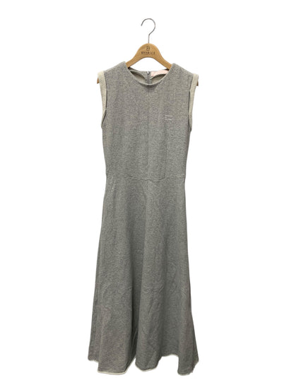 ボーダーズアットバルコニー BA2211-3E-01 ワンピース 38 グレー スウェットマキシドレス ITWQ0TBVZGM8