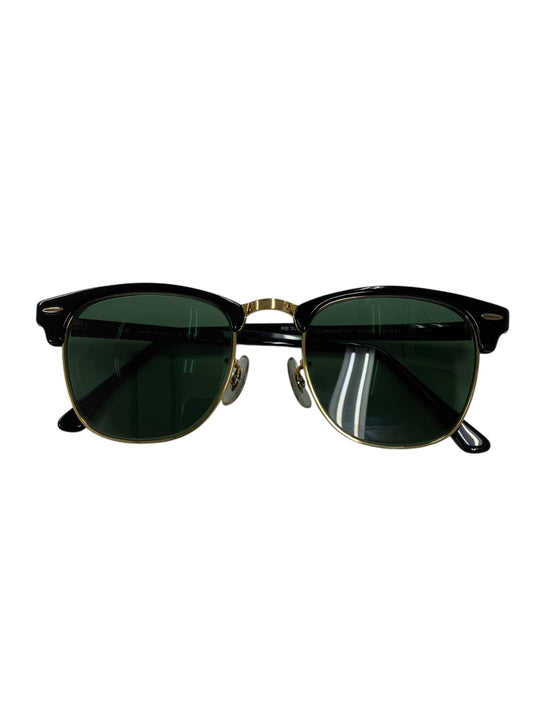 レイバン CLUBMASTER CLASSIC RB3016 W0365 サングラス ブラック ウェリントン ローブリッジフィット ITPM3MQ2PKQK