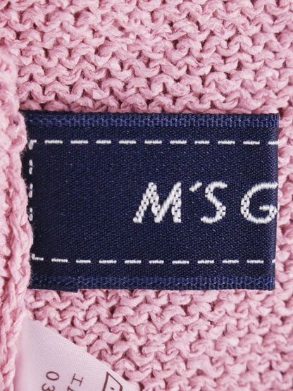 エムズグレイシー 018317 カーディガン 40 ピンク パール 7分丈 IT1AU2Y92G5K