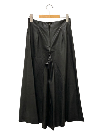 フォクシーニューヨーク collection 38770 パンツ 40 ブラック フェイクレザー ITJTZ0WN2UGI