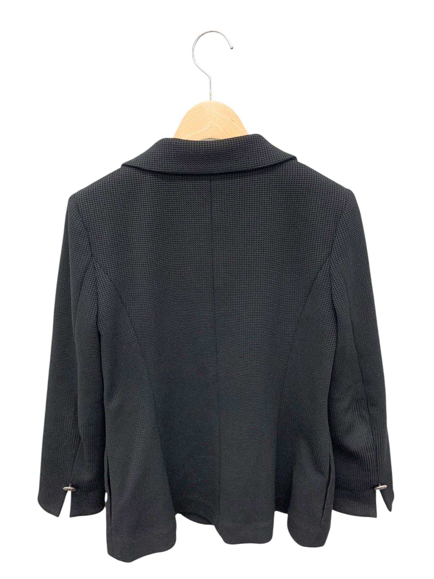 エムズグレイシー オリジナルボタン付きテーラードジャケット 514103 38 ブラック ITDGLBXFS86U