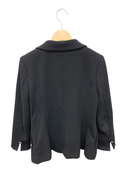 エムズグレイシー オリジナルボタン付きテーラードジャケット 514103 38 ブラック ITDGLBXFS86U