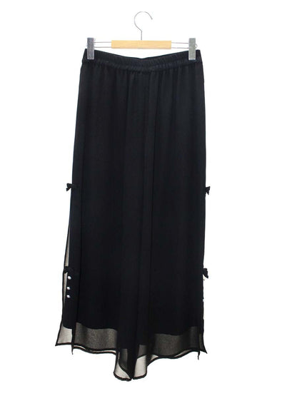 エムズグレイシー 216316 シアーパンツ 38 ブラック IT7ZVLV291BS