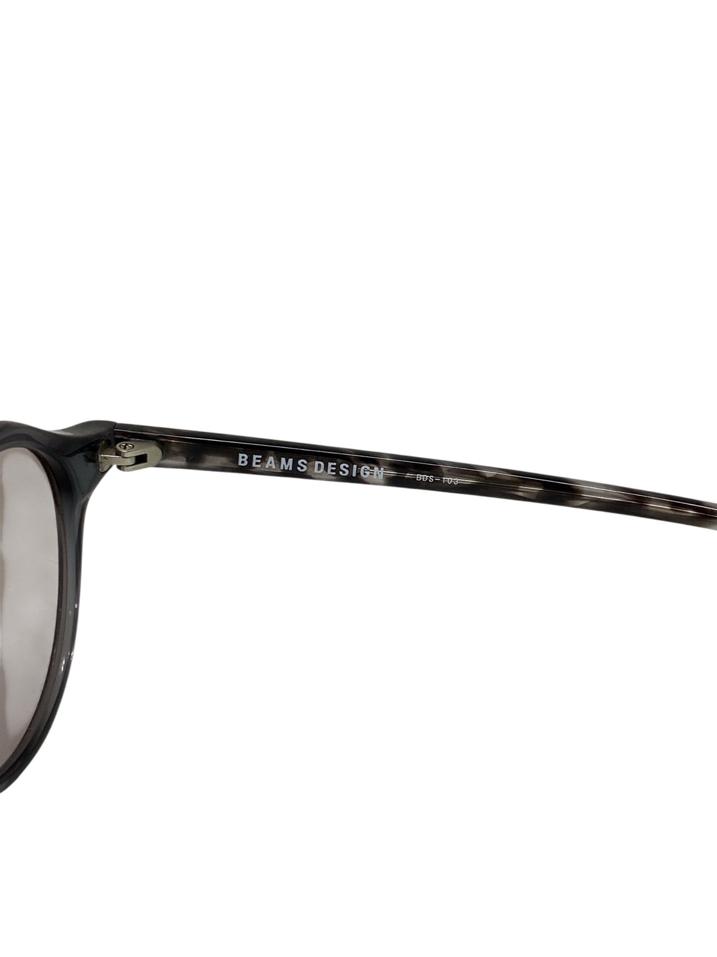 ビームス デザイン BDS-103 サングラス グレー セルフレーム ボストン ITEKCAWLQW90