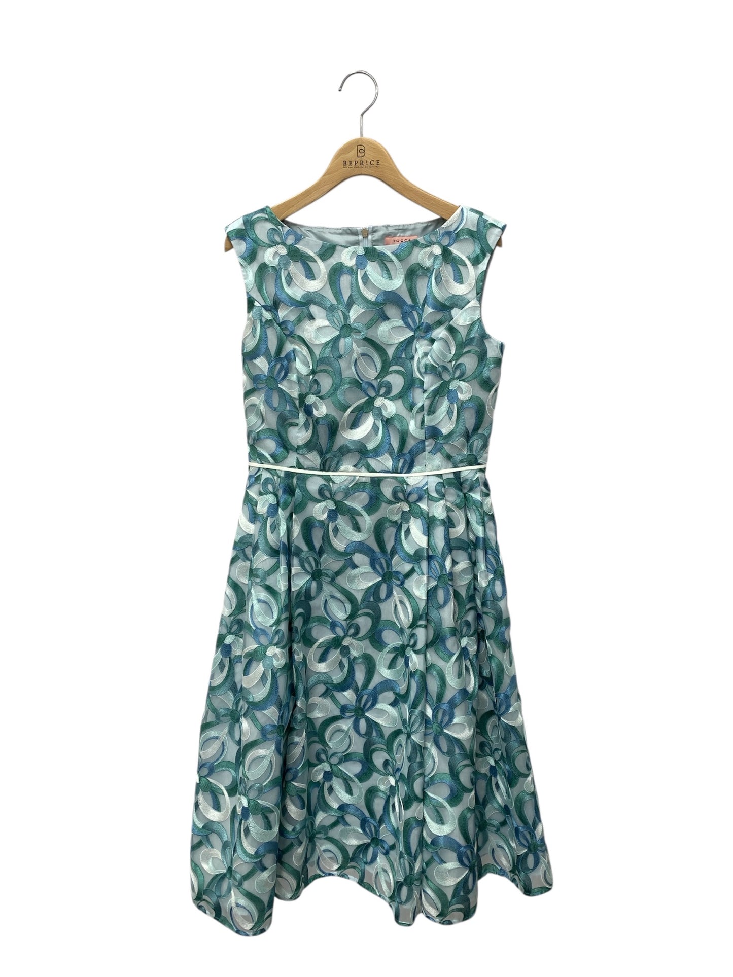 トッカ 【消臭】VIVID EYES ドレス OPTOCA0310 ワンピース 2 ブルー 2024 FALL COLLECTION ITNHBXTNF9LY