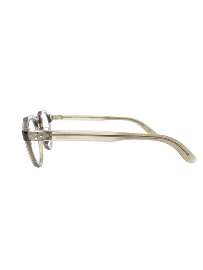 イエローズプラス BECCA C 534 メガネ ブラウン クリア セルフレーム フルリム クラウンパント ITOUNAO1AMCG