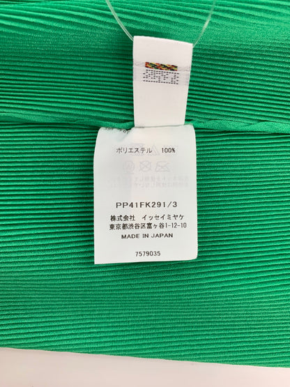 プリーツプリーズイッセイミヤケ PP41FK291 ノースリーブカットソー 3 グリーン ITDVVGXI3SR8