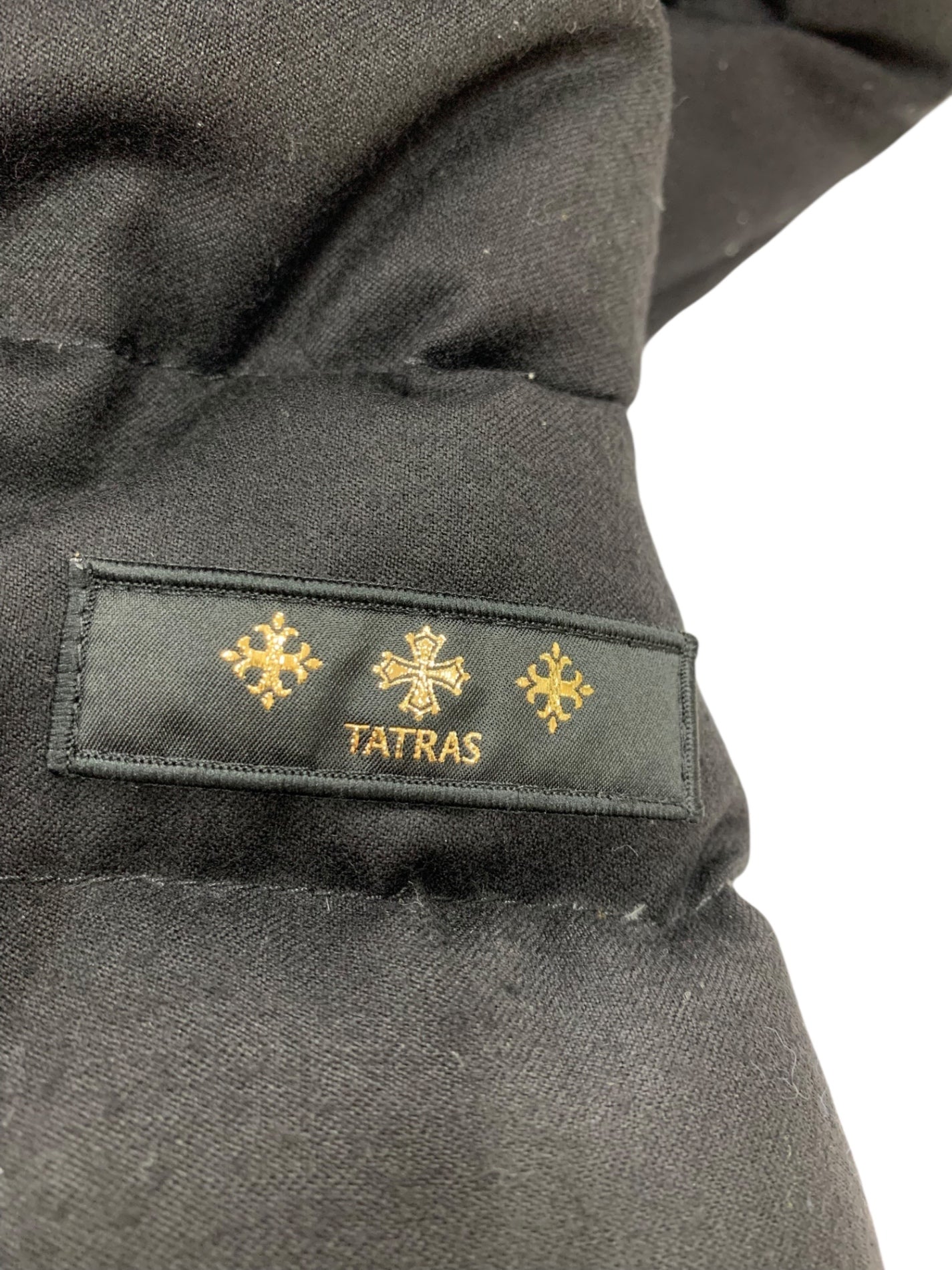 タトラス LTA20A4571 ダウンコート 02 ブラック ファー付 ITS4M1KVX56E