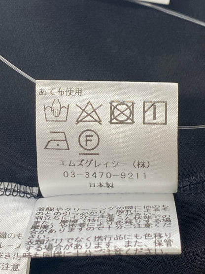 エムズグレイシー 415344 トップス 38 ブラック フリル ITDIUXHKA55Q