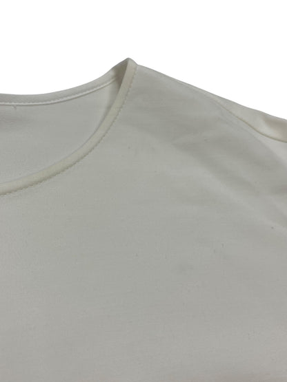 フォクシーニューヨーク ブラウス ラッフルトリムスリーブティー 37025 38 ホワイト フリル ITCBGOI345AK