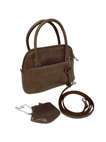 フォクシーブティック LIZARD MACARON 27071 ハンドバッグ ブラウン IT68L3MYDK1U